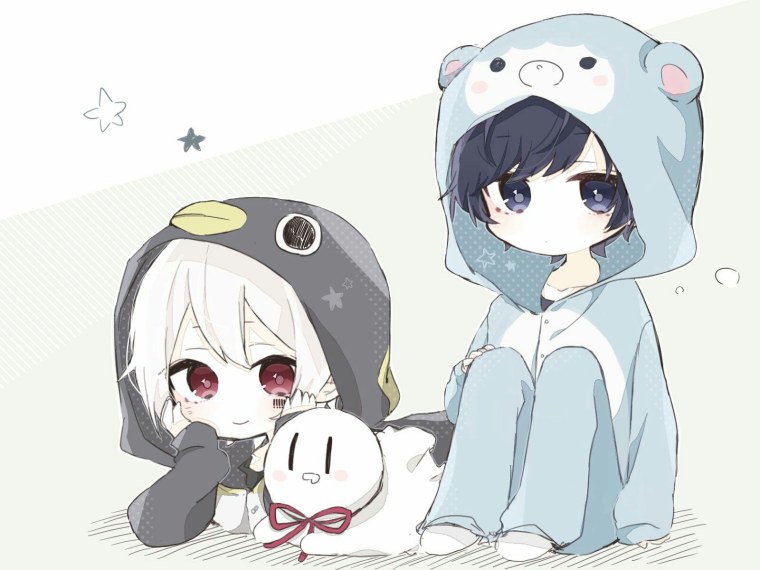 Милые аниме маленькие Чиби