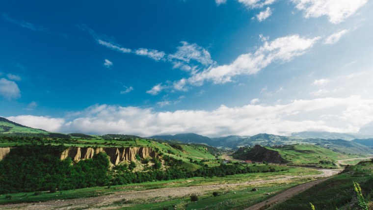 Исмаиллы Азербайджан горы