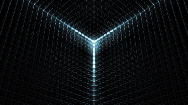 Обои с волнистыми линиями