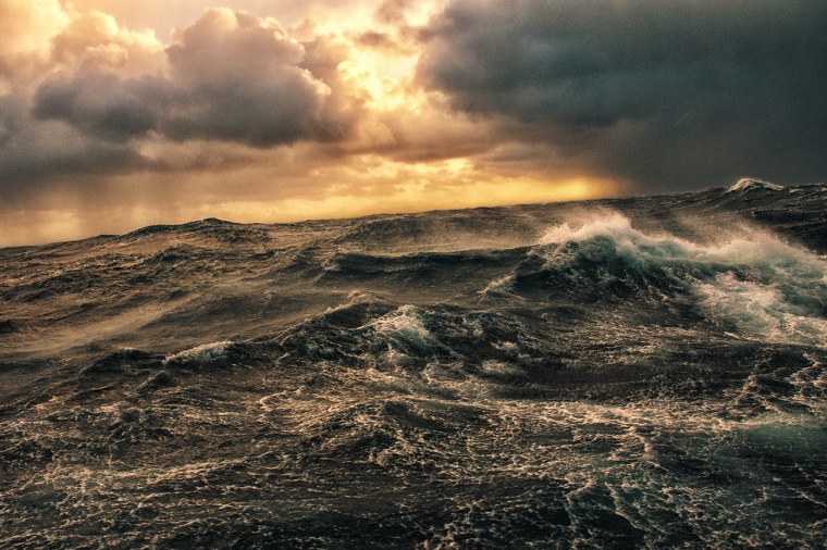 Шторм в Северном море