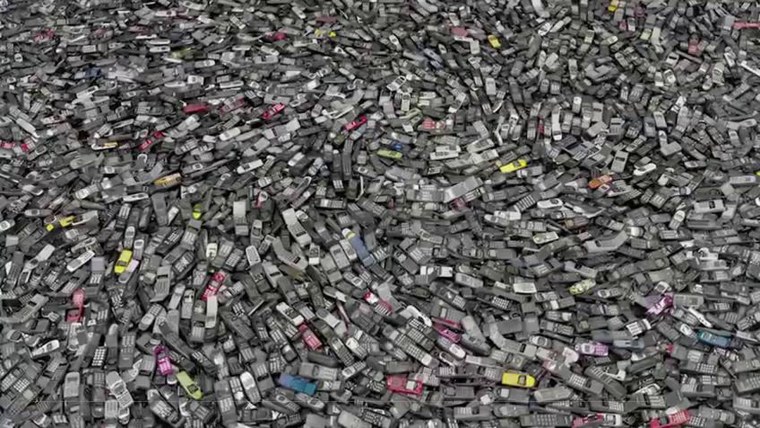 Текстура мусора бесшовная