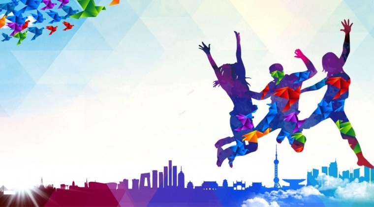 Фон для презентации молодежный