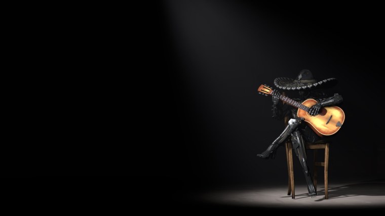 Акустическая гитара на рабочий стол 1920х1080