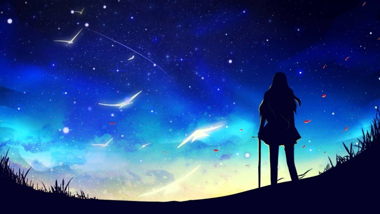 Силуэт в ночи