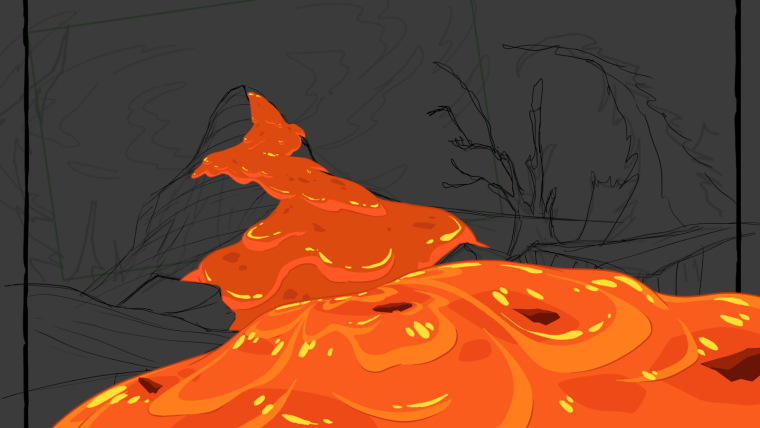 Туториал по рисованию ЛАВЫ