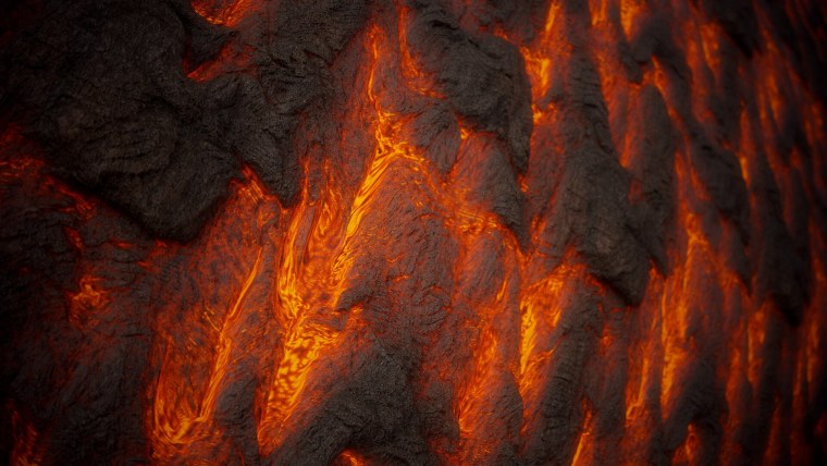 Обсидиан лава