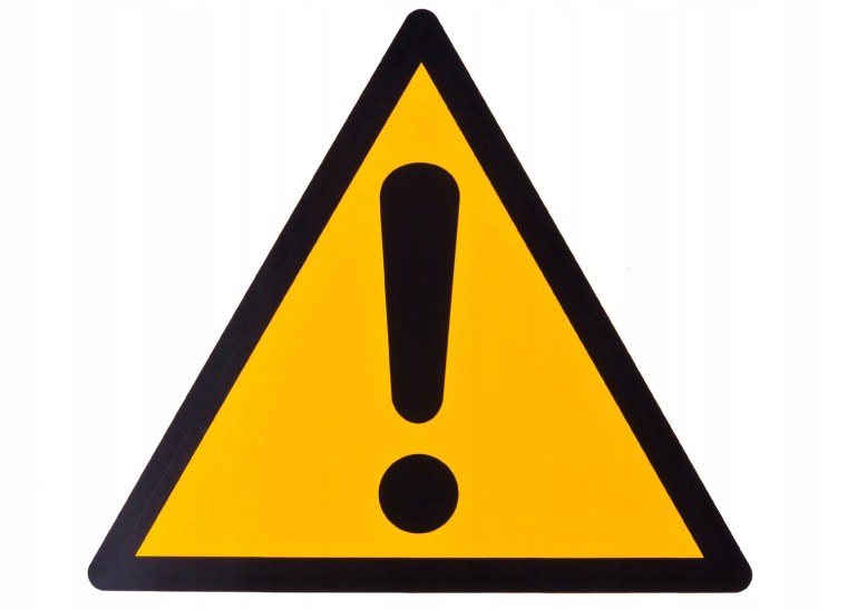 Треугольный знак с восклицательным знаком