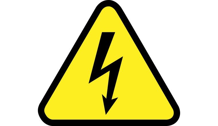 Восклицательный знак в треугольнике