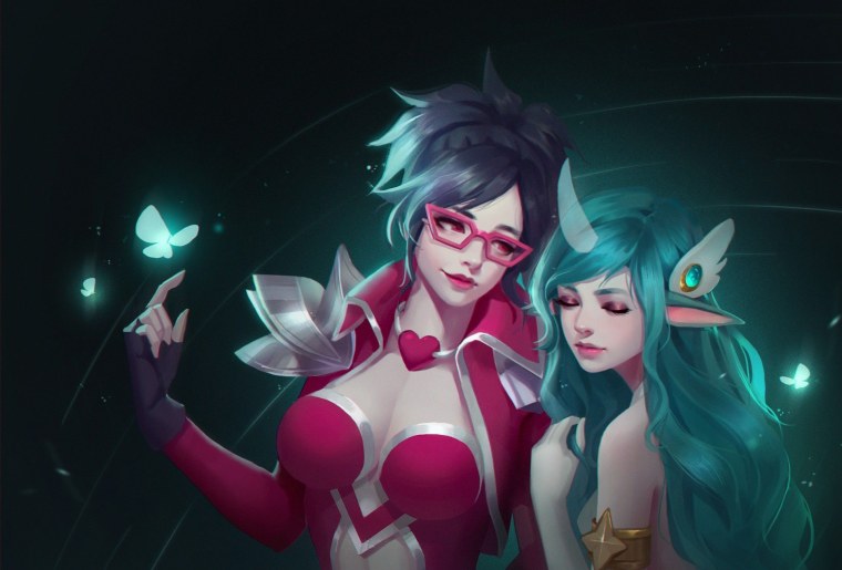 Вейн ЛОЛ арт аниме