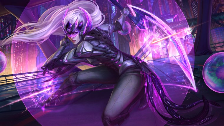Диана League of Legends концепт арт