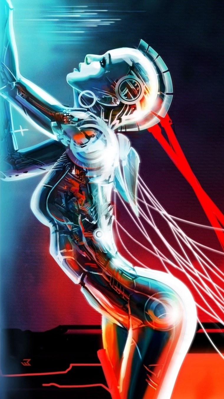 Плакаты в стиле Техно