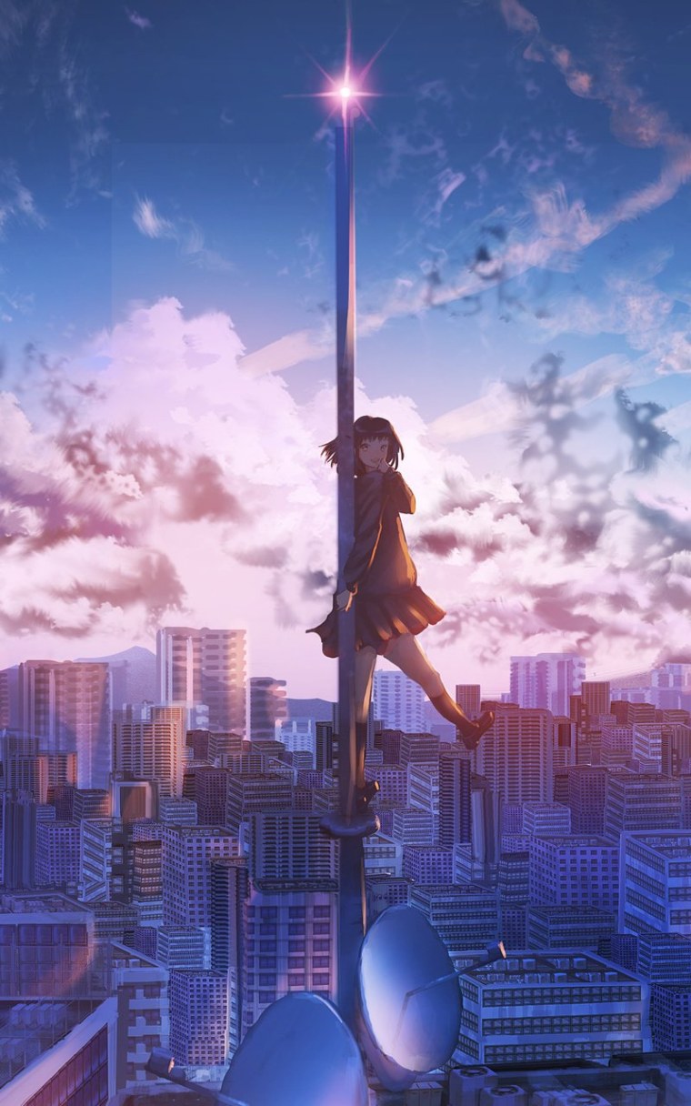 Аниме пейзаж