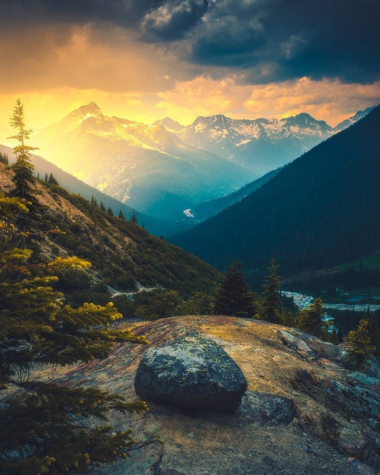 Пейзаж горы