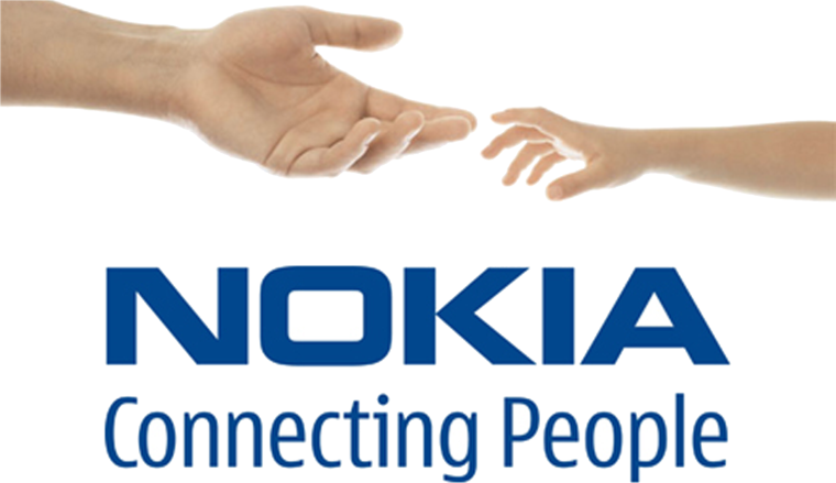 Nokia логотип руки