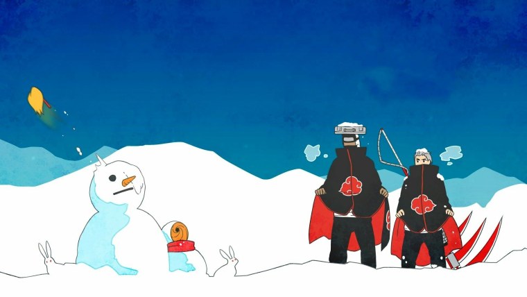 Новогодние Акацуки Хидан