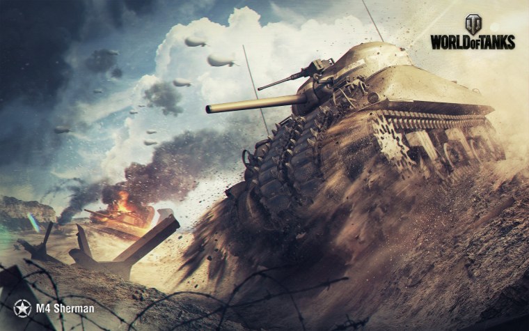 Шерман World of Tanks