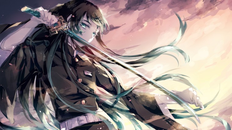 Клинок рассекающий демонов 4к