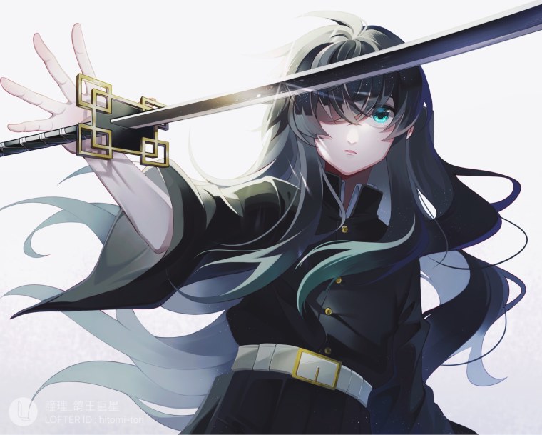 Клинок рассекающий демонов Giyuu Tomioka