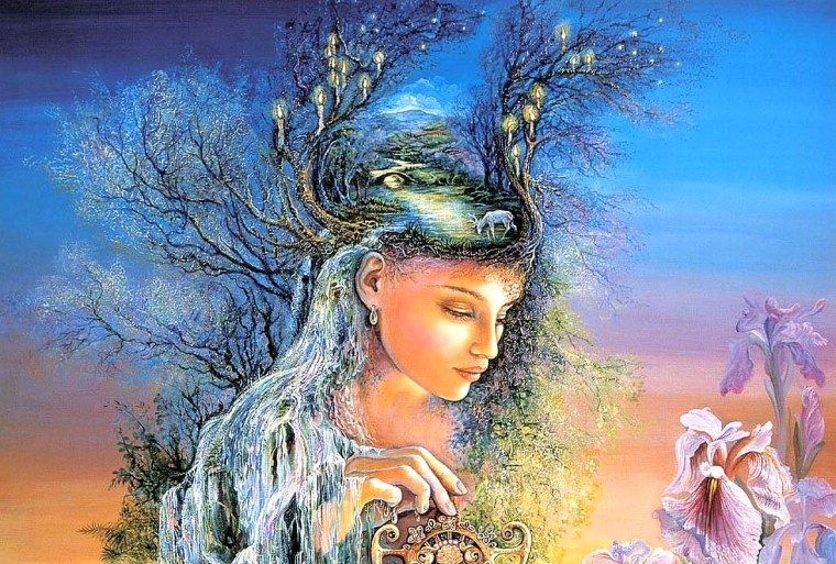 Славянка в кокошнике