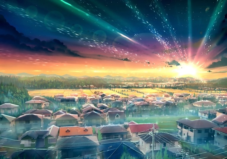 Аниме город