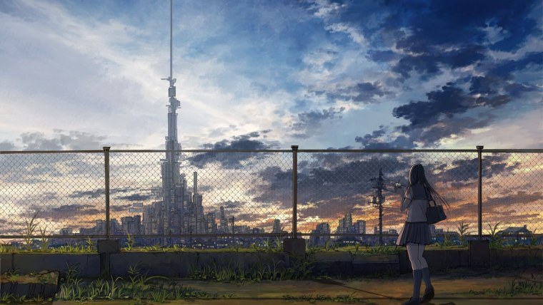 Аниме город