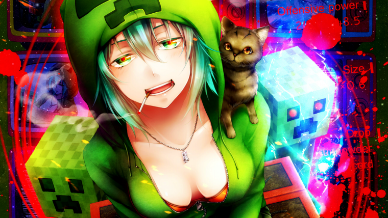 Арт с КРИПЕРОМ