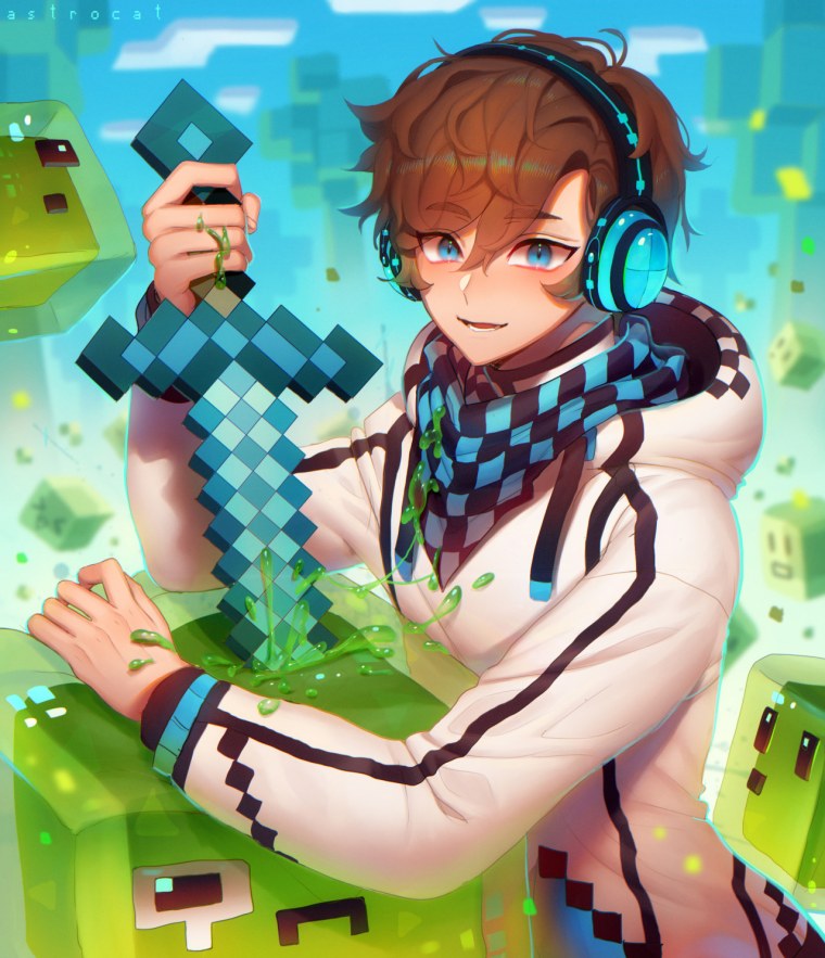 Девочка из МАЙНКРАФТА