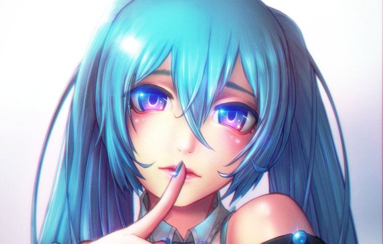 Хатсуне Мику волосы