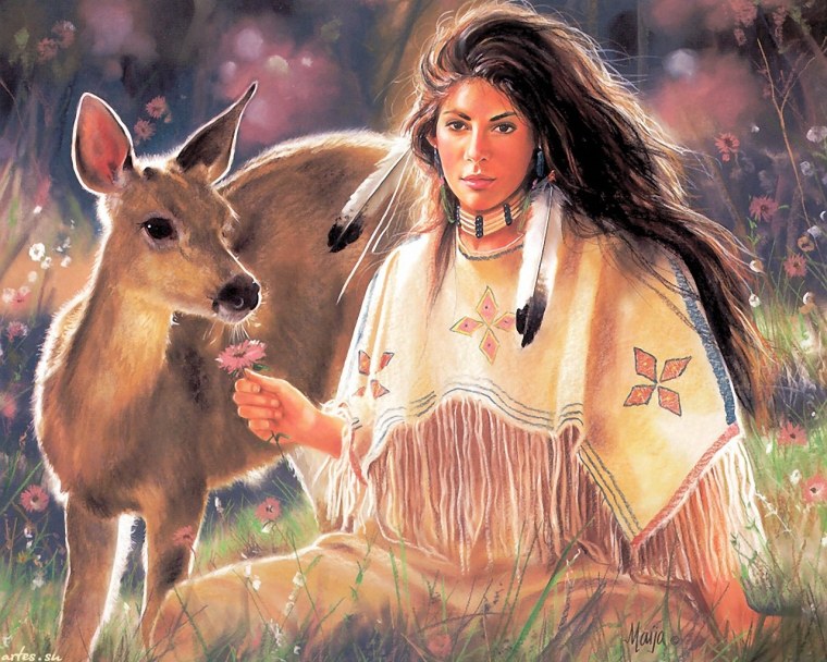 Maija native American Art художница
