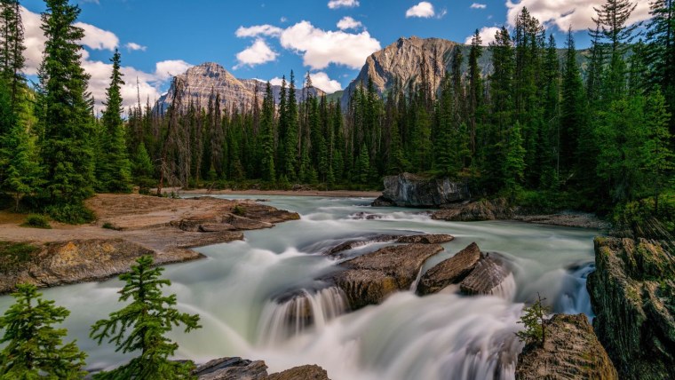 Национальный парк Банфф, Канада зима