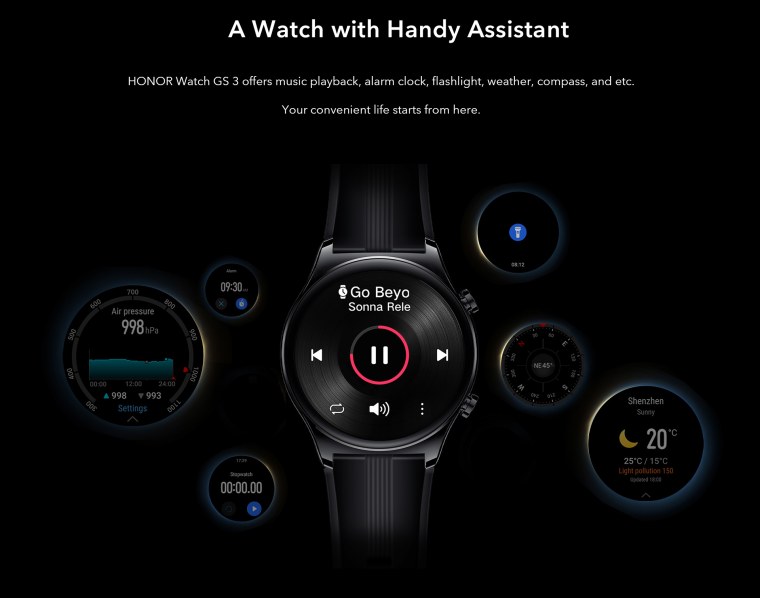 Часы на экран телефона