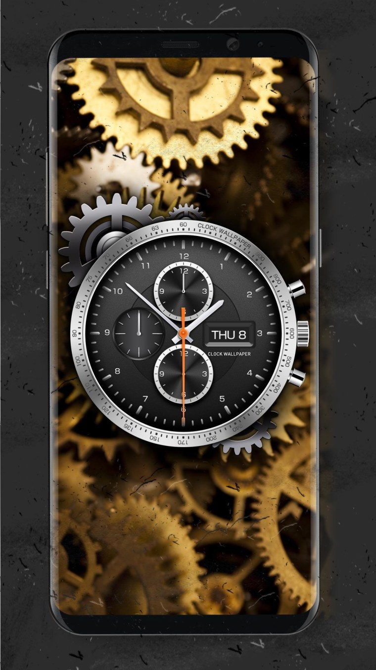 Заставка часы