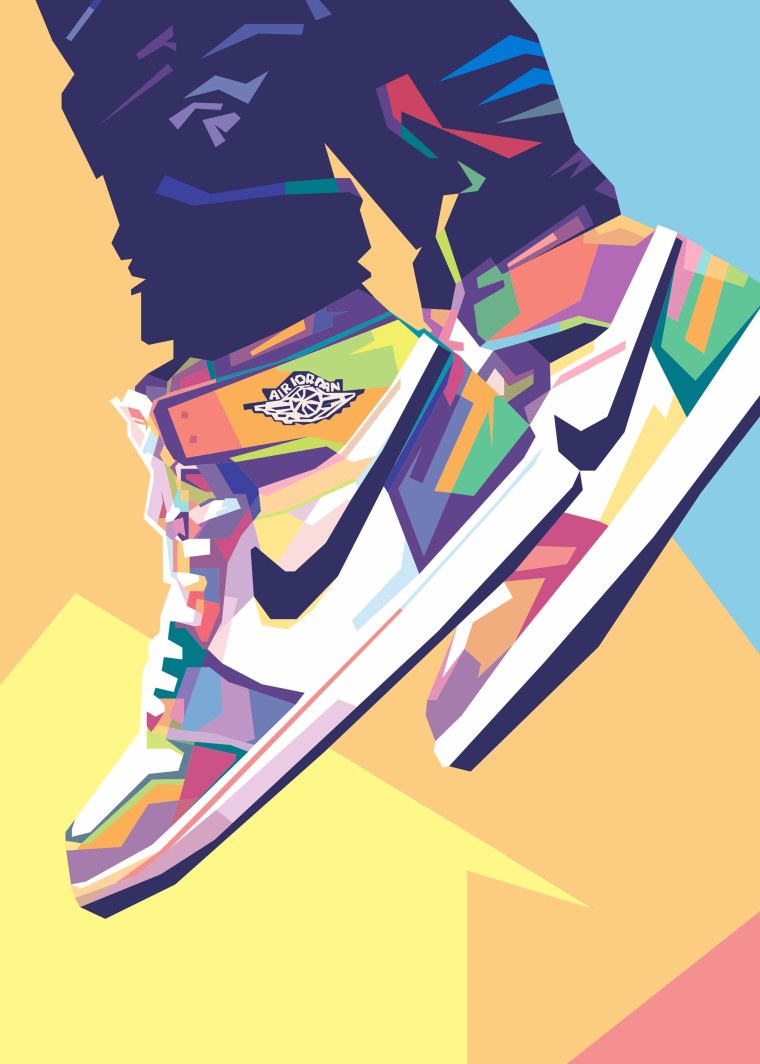 Найк Джордан арт