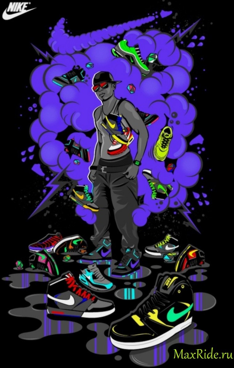 Крутые обои кроссовки