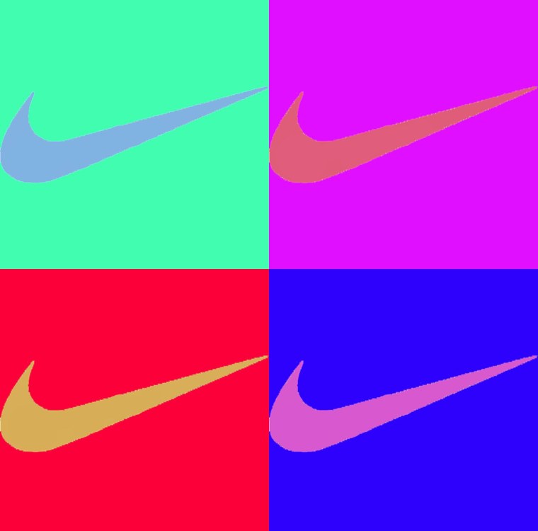 Поп арт Nike