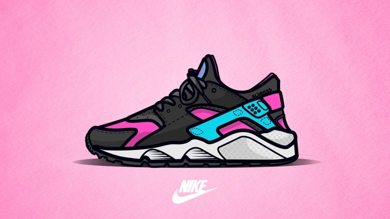 Кроссовки арт