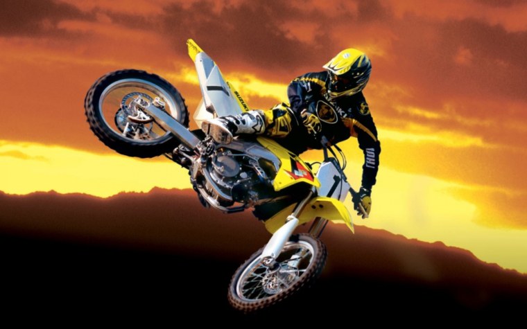 Фотообои мотокросс