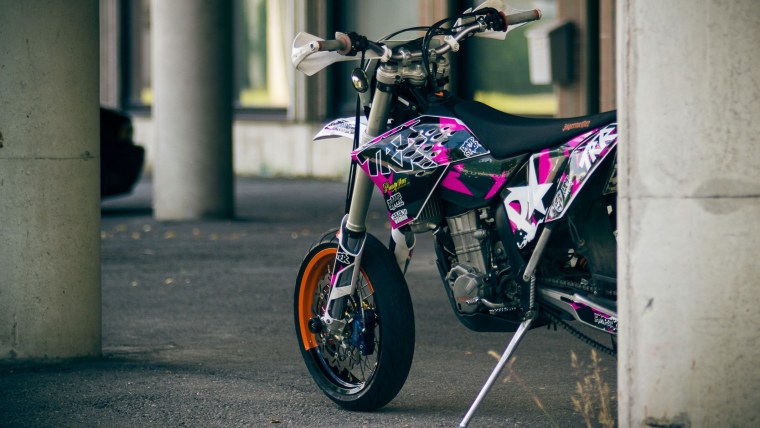 Супермото фиолетовый