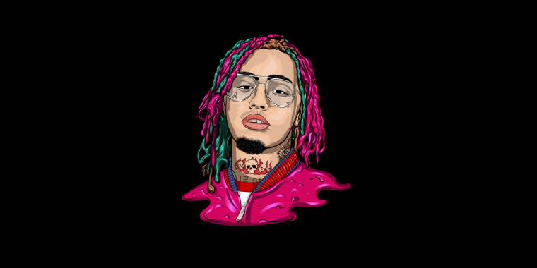 Арт Lil Pump и Morgenstern