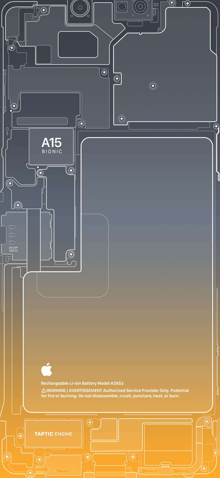 Внутренности айфон 6s
