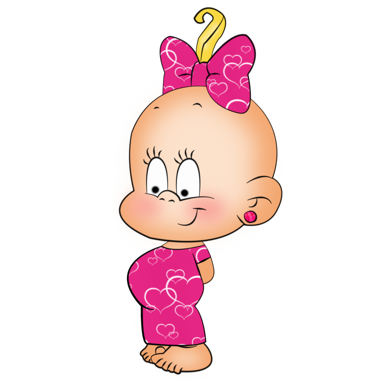 Карапузы на прозрачном фоне