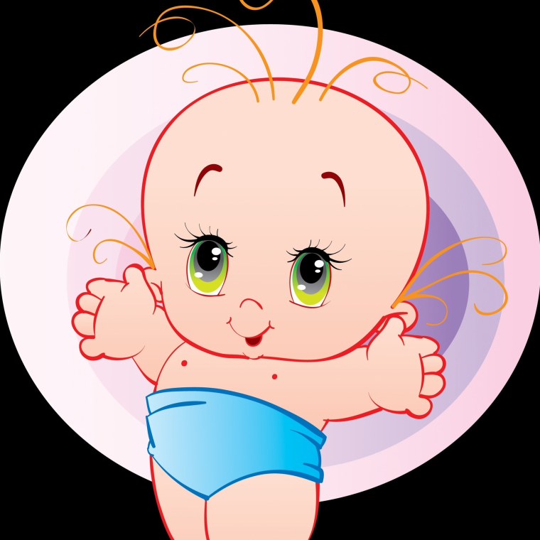 Малыш мальчик рисунок