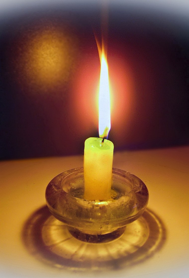 Горящие свечи