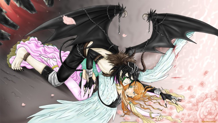 Аниме демон полукровка