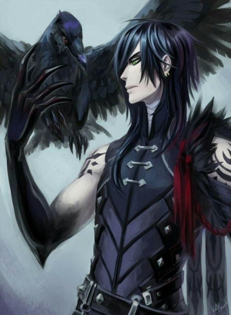 Аниме демон парень Люцифер