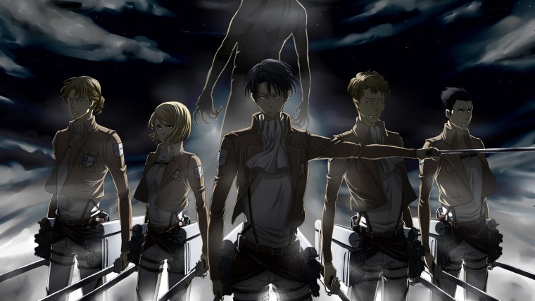 Атака титанов: Крылья свободы мультфильм 2015