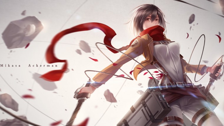 Микаса Аккерман обои 1920 1080