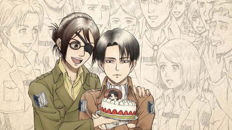 Ханджи Зое и Леви