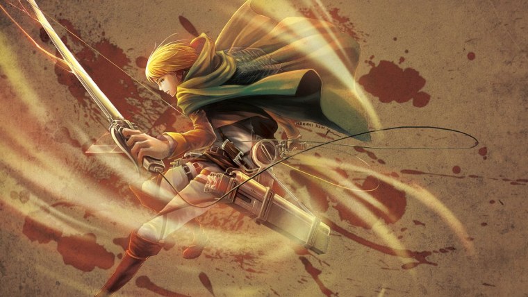 Армин Арлерт с мечом