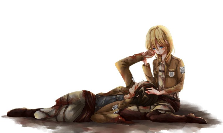 Смерть Хистории атака титанов